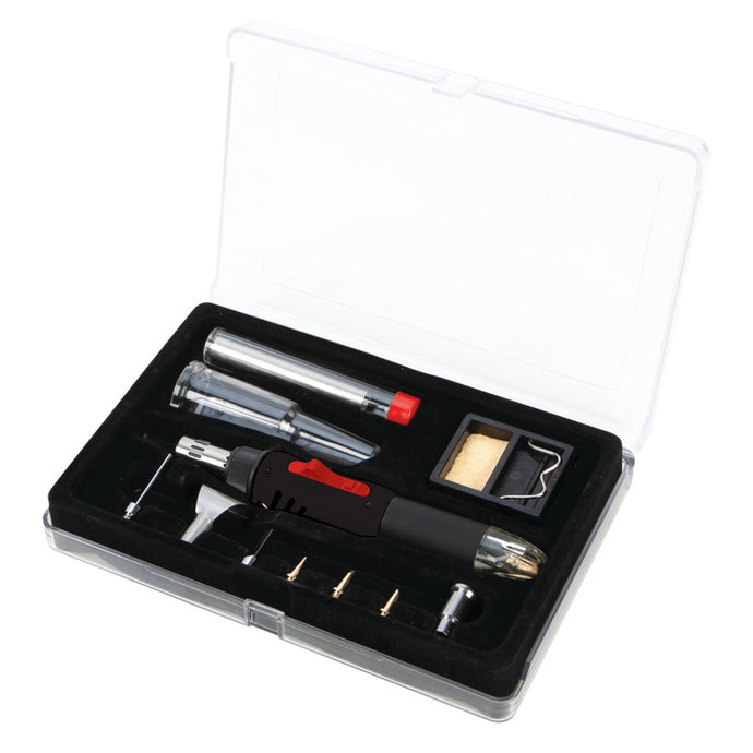 Performance Tool W2081 3-in-1 Butane Solder Iron / Heat Gun Kit