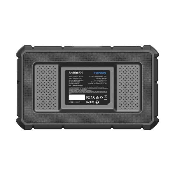 TOPDON AD700 ArtiDiag700 5" Scan Tool – All Systems Scan, 15 Service Functions