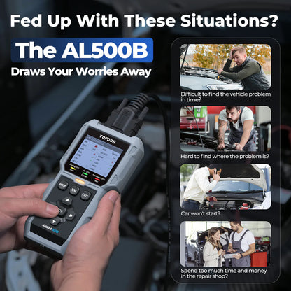 TOPDON AL500B OBD2 Code Reader, OBD2 Scanner with Full OBD2 Functions
