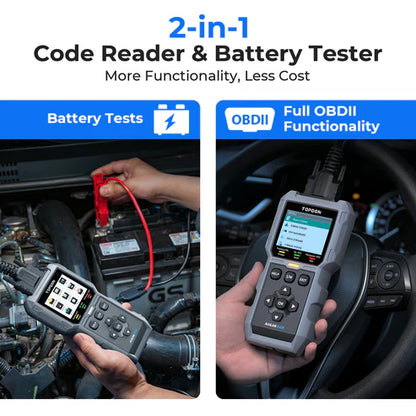 TOPDON AL500B OBD2 Code Reader, OBD2 Scanner with Full OBD2 Functions