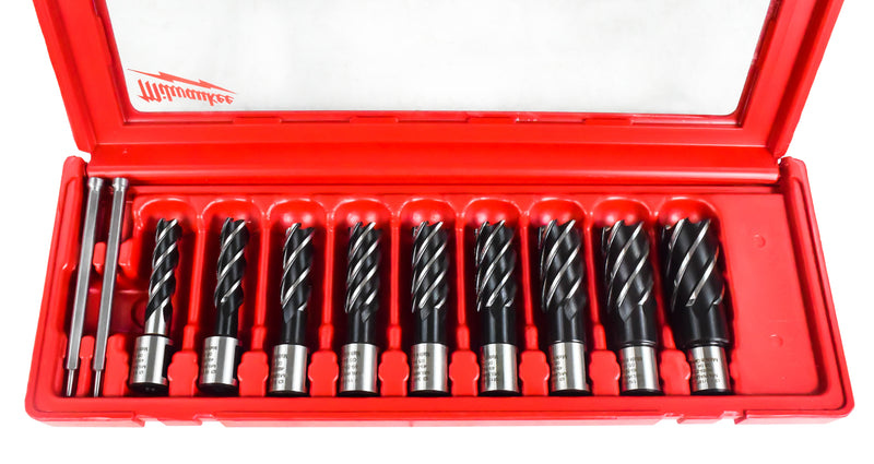 Load image into Gallery viewer, MILWAUKEE 49-22-8410 Annular Cutter 11pc Set
