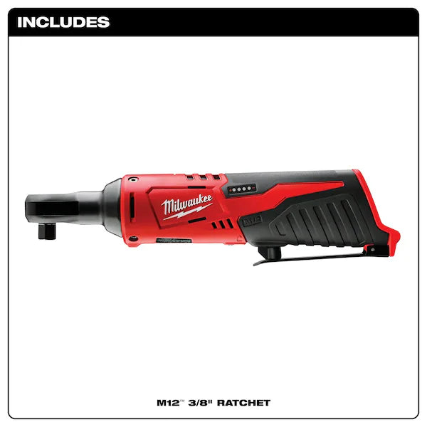 Load image into Gallery viewer, Milwaukee 2522-21XC M12 Fuel 3&quot; Compact Cut-Off Tool Kit + 3/8&quot; Ratchet
