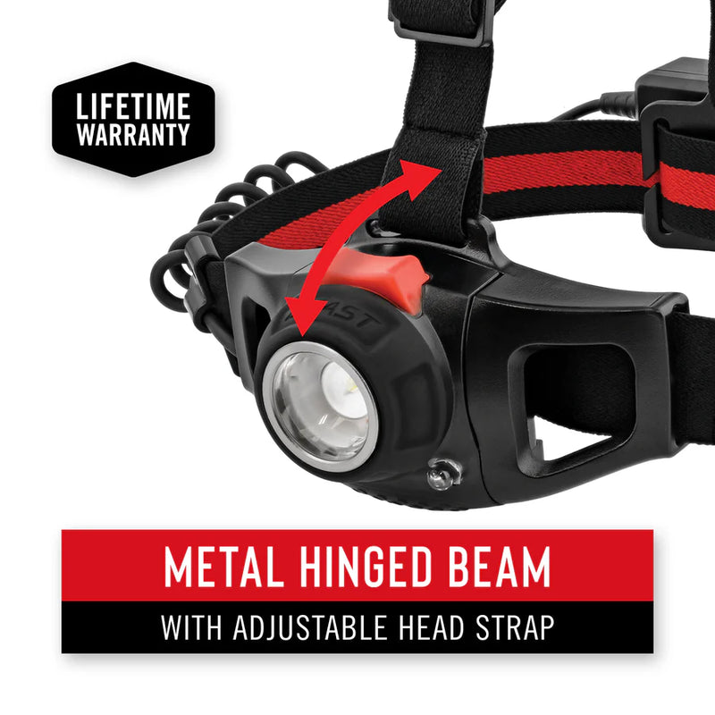 Load image into Gallery viewer, Coast 30080 HL77R Rechargeable Pure Beam Focusing Headlamp (550 Lumens)
