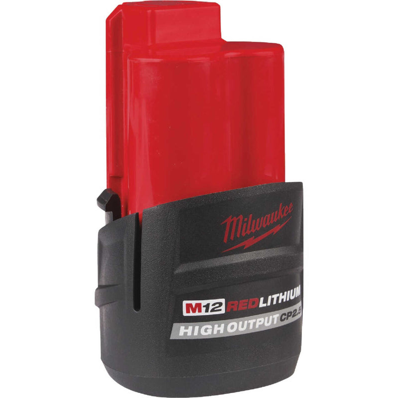 Load image into Gallery viewer, Milwaukee 48-11-2425 M12 REDLITHIUM 12 Volt Lithium-Ion 2.5 Ah High Output CP2.5 Tool Battery
