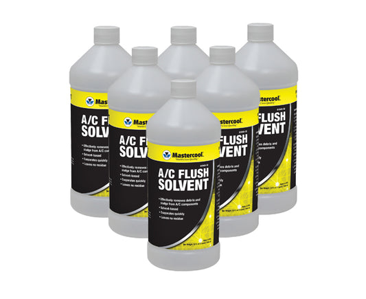 Mastercool 91049326 - 6 Bottles of 32oz AC Flush Solvent
