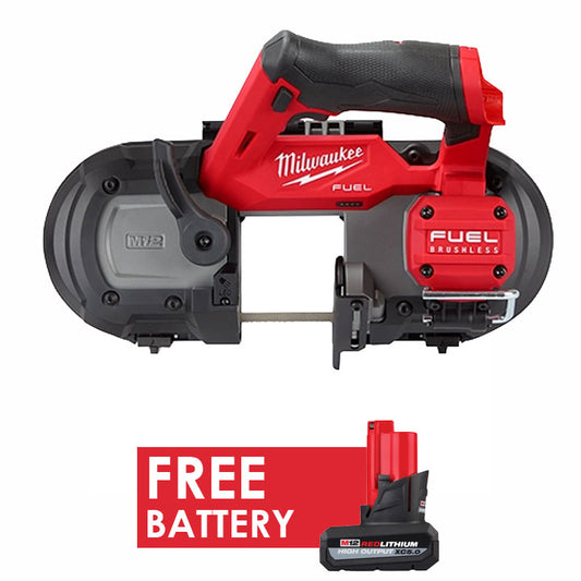 Milwaukee 2529-20 M12 FUEL Compact Band Saw + FREE Battery