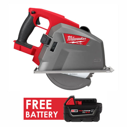 Milwaukee 2982-20 M18 FUEL 8" Metal Cutting Circular Saw + FREE Battery