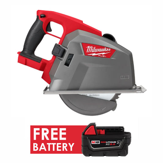 Milwaukee 2982-20 M18 FUEL 8" Metal Cutting Circular Saw + FREE Battery