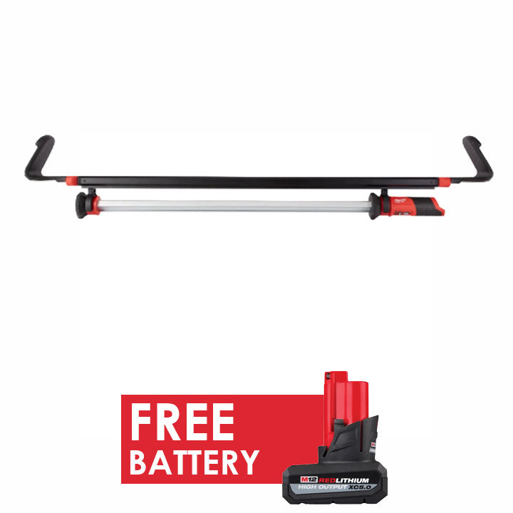 Milwaukee 2125-20 M12 Underhood Light + FREE Battery
