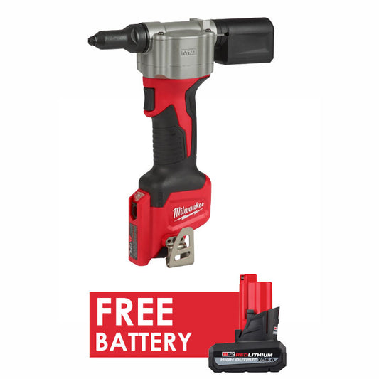 Milwaukee 2550-20 M12 Rivet Tool + FREE Battery