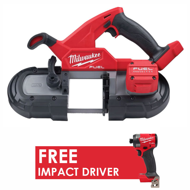 Milwaukee 2829-20 M18 FUEL Compact Band Saw + FREE Impact Driver