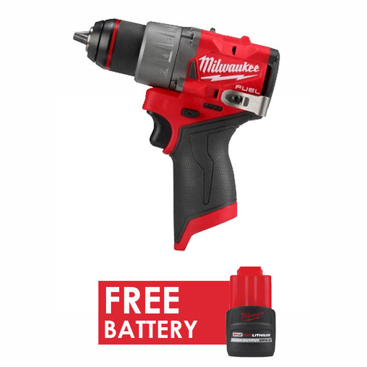 Milwaukee 3403-20 M12 1/2" Drill/Driver + FREE Battery