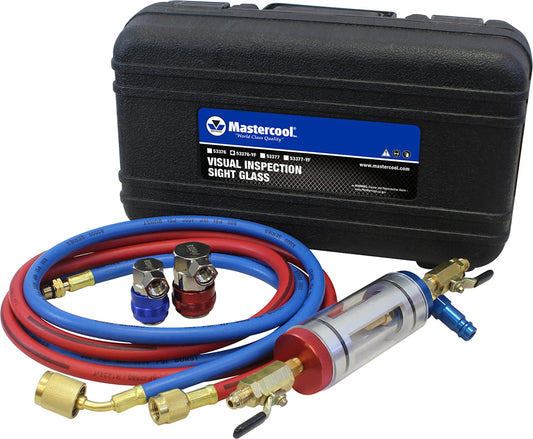 Mastercool 53376YF - Visual Inspection Sight Glass with R1234YF Quick Couplers