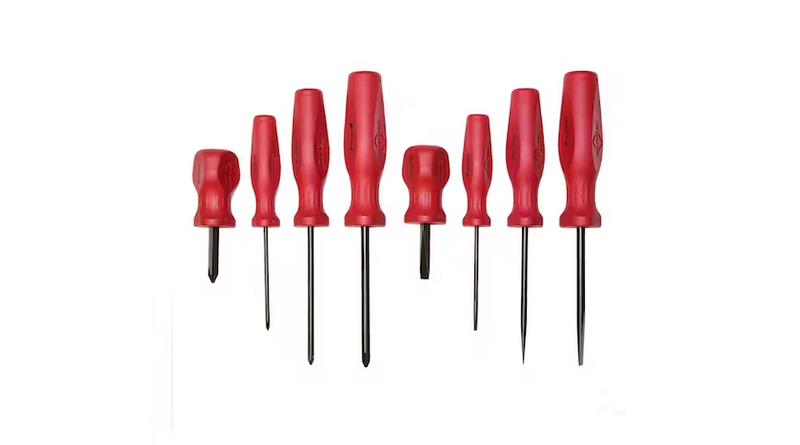 Load image into Gallery viewer, Mayhew 27024T Slotted &amp; Phillips Screwdriver USA MADE 8pc Set
