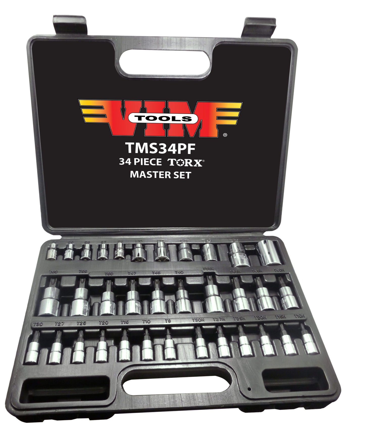 VIM Tools TMS34PF Torx Master 34 Pc set, press fit