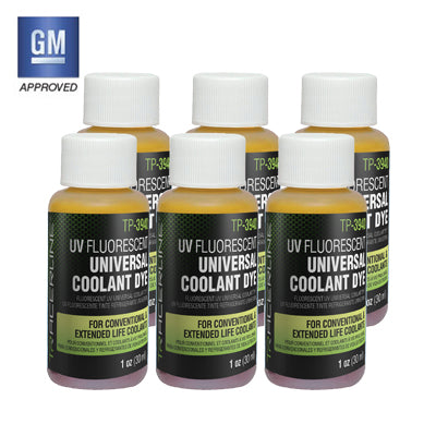 Tracerline TP-3940-0601 RITE-BLEND Universal Coolant Dye 6 x 1 Oz. Bottles