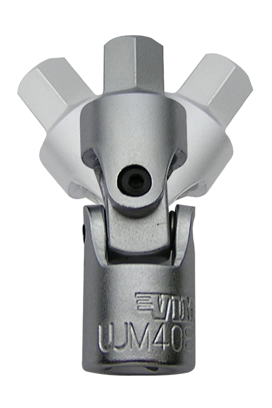 VIM UJM400 Universal Joint Stubby Metric Hex Driver Set 7 Pc 3MM Thru Vim ujm400 universal joint stubby metric hex driver set 7 pc 3mm thru