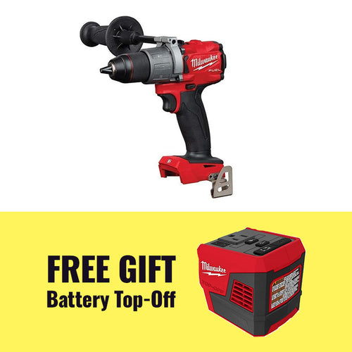 Milwaukee 2804-20 M18 FUEL 18V Lithium-Ion Brushless Cordless 1/2 in. Hammer Drill/Driver