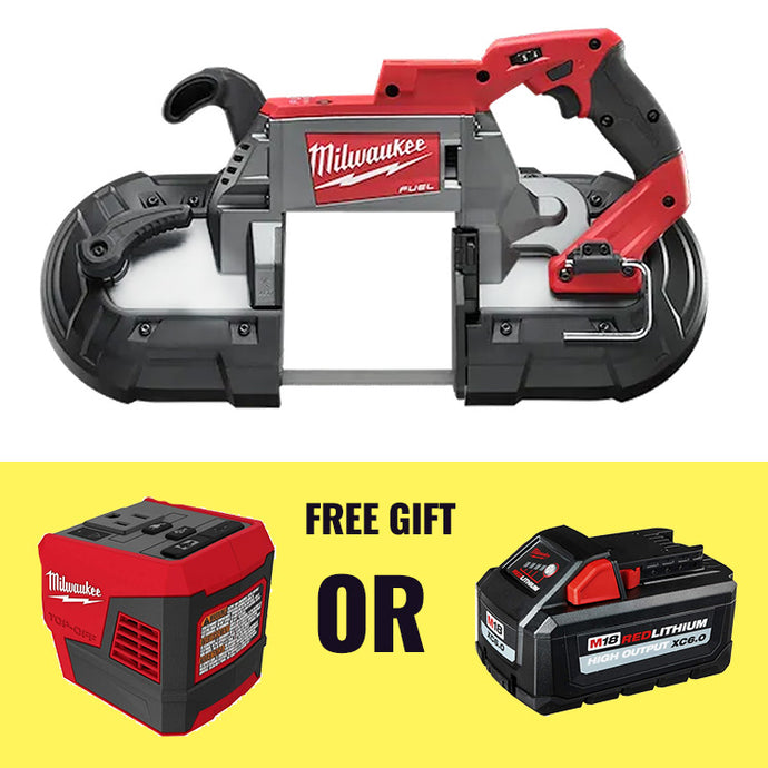 Milwaukee 2729-20 M18 FUEL Deep Cut Cordless Band Saw + Free Gift