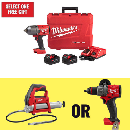Milwaukee 2767-22R M18 FUEL High Torque 1/2 Impact Wrench with Friction Ring Kit