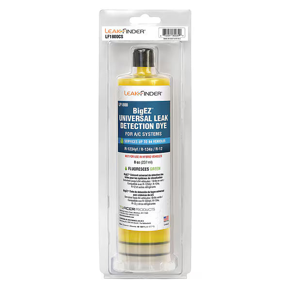 LeakFinder LF1800CS R134a, R1234yf A/C Dye Cartridge 8 Oz.