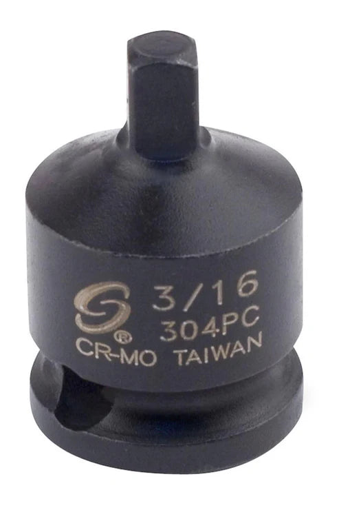 Sunex 304PC 3/8" Drive 3/16" Male Pipe Plug Socket