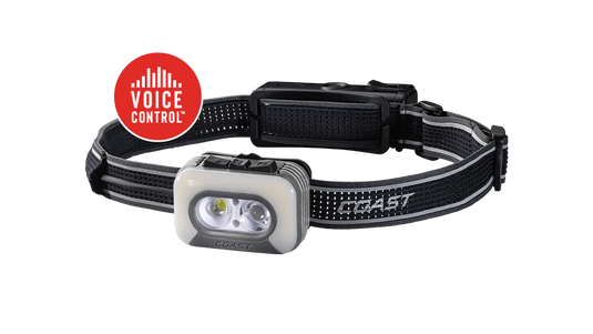 Coast RL35R 31108 Voice Controlled Headlamp - Voice Activated Lighting 1100 Lumens