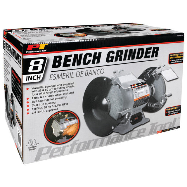 Load image into Gallery viewer, Performance Tool W50058  Bench Grinder 8&quot;
