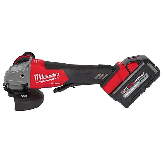 Load image into Gallery viewer, Milwaukee 2880-22 4-1/2&quot; / 5&quot; Braking Grinder Paddle Switch, No-Lock Kit + Free Battery
