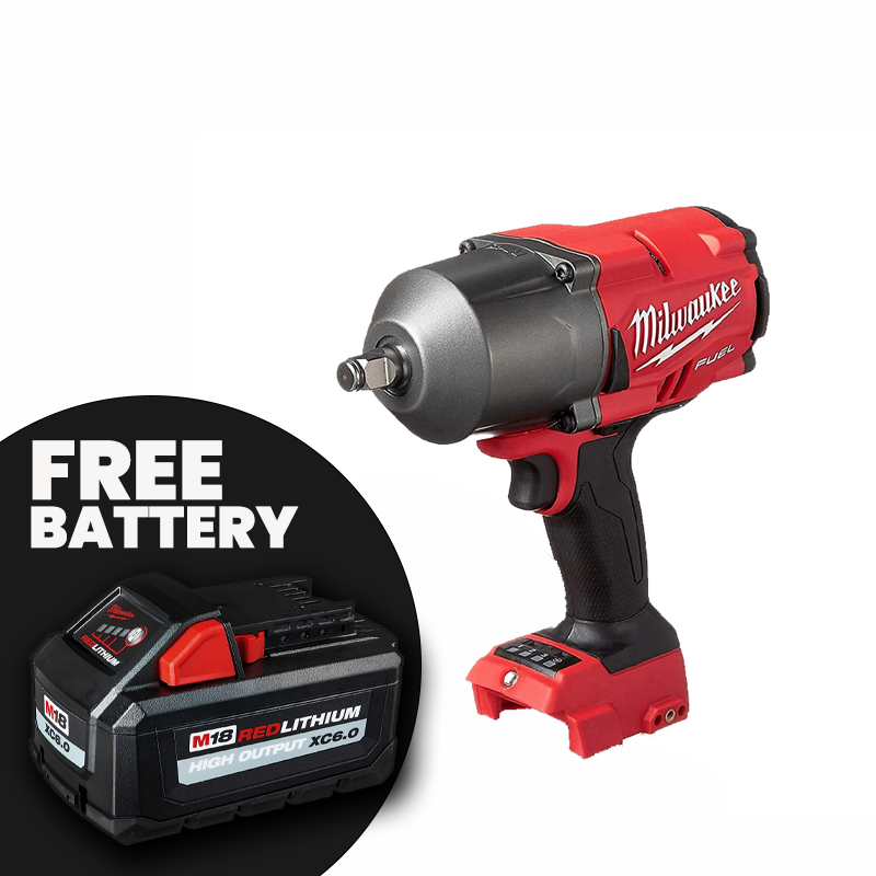 Load image into Gallery viewer, Milwaukee 2767-20 M18 Fuel 1/2&quot; GENII Cordless Impact Wrench + 6.0ah Battery
