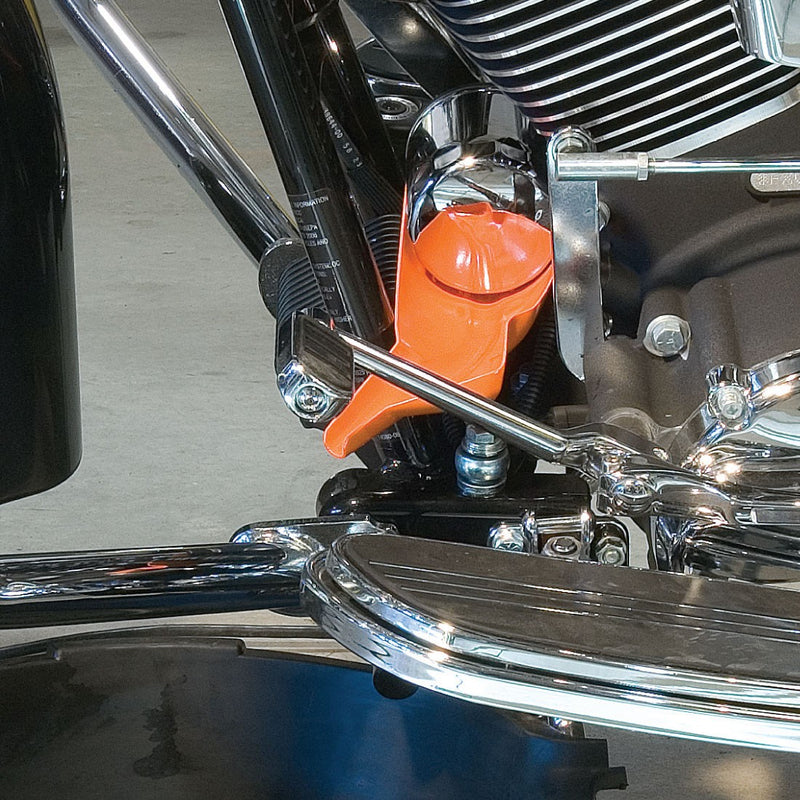 Load image into Gallery viewer, Ernst 960 Greg&#39;s Drip-Free Oil Filter Funnel, Orange - USA Made
