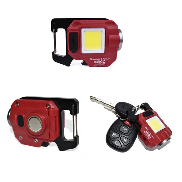 Load image into Gallery viewer, Maxxeon MXN00370 Searchpoint Amigo Rechargeable LED Keychain Light
