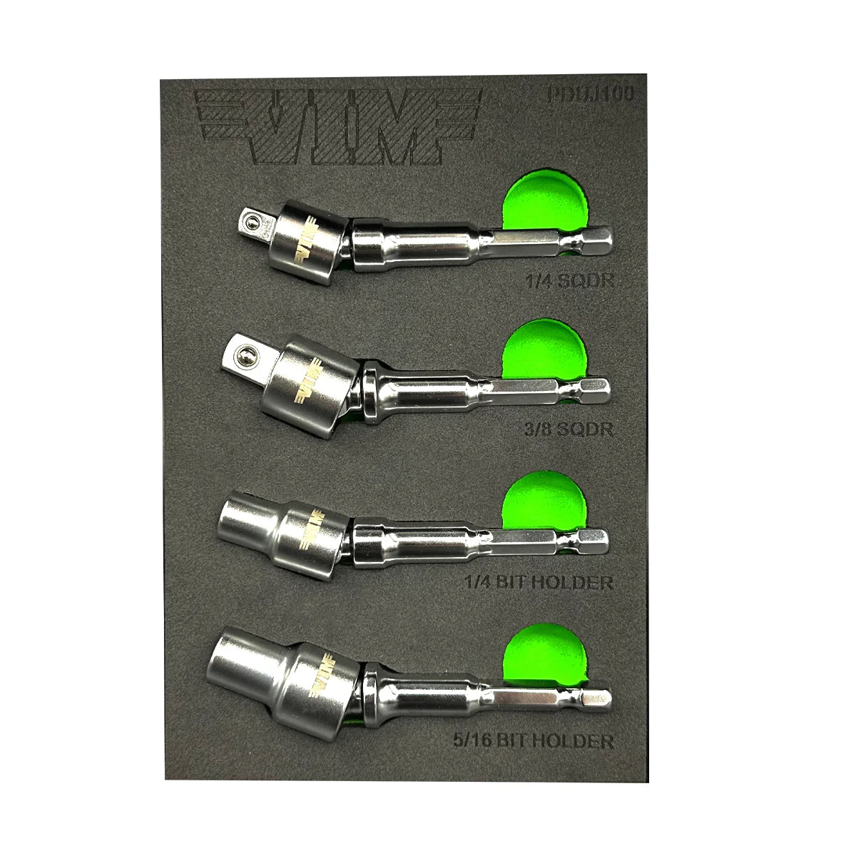 VIM PDUJ100 4 Piece Swivel Power Driver UJ Adapter Set – CBM Tools