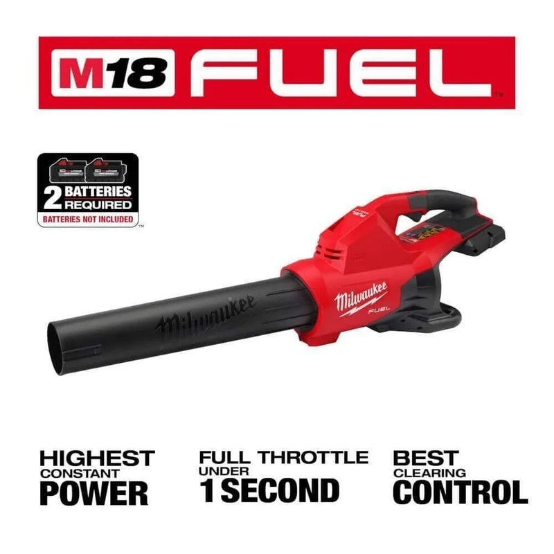 Load image into Gallery viewer, Milwaukee 2824-20 M18 Fuel Handheld Cordless Leaf Blower 600 CFM and 145 MPH
