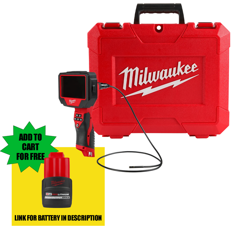 Load image into Gallery viewer, Milwaukee 3150-20M12™ Auto Technician 5mm Borescope Camera Diagnostic Tool
