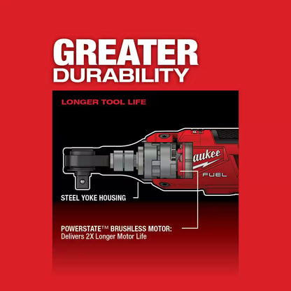 Milwaukee 2567-22 3/8" High Speed Ratchet Kit w/ (2) Batteries