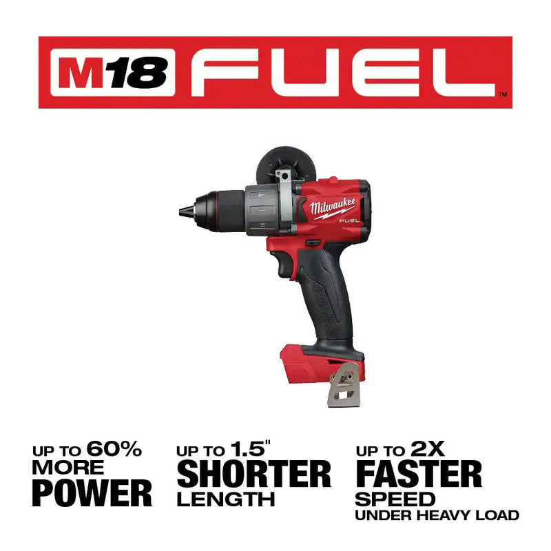 Load image into Gallery viewer, Milwaukee 2804-20 M18 FUEL 18V Lithium-Ion Brushless Cordless 1/2 in. Hammer Drill/Driver
