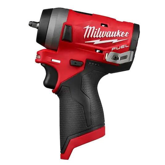 Milwaukee 2552-20 M12 FUEL 12V Lithium-Ion Brushless Cordless Stubby 1/4 in. Impact Wrench