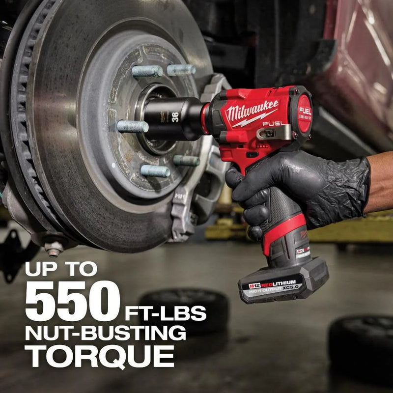 Load image into Gallery viewer, Milwaukee 2563-22 M12 FUEL Stubby 1/2 Inch Impact Wrench Kit
