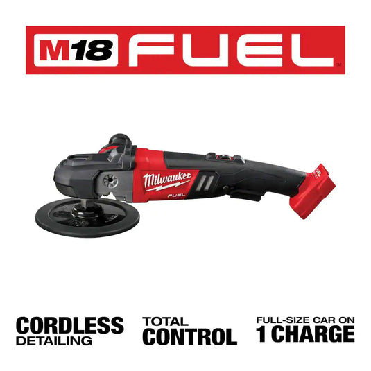 Milwaukee Tool 2738-20 M18 Fuel 7" Cordless Variable Speed Polisher
