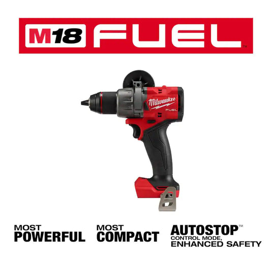 Milwaukee 2903-20 M18 FUEL 18V Lithium-Ion Brushless Cordless 1/2" Drill/Driver (Bare-Tool)