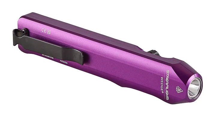 Streamlight 88818 Wedge Rechargeable Every Day Carry Light - Purple