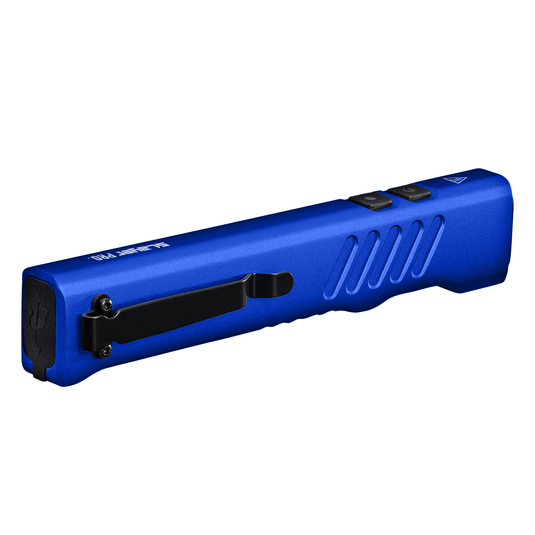 Coast 31102 Slayer Pro Rechargeable LED Flashlight, Programmable, BLUE