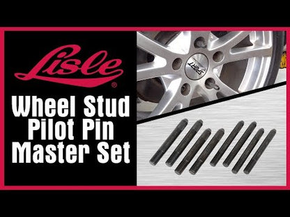 Lisle 14150 Wheel Stud Pilot Pin Master Set