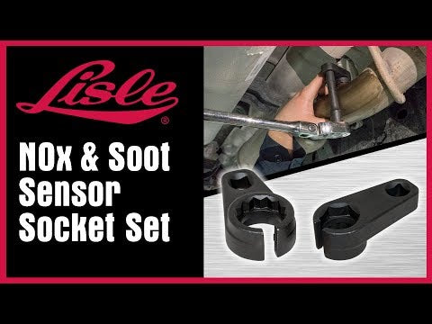 Lisle 12290 NOX & Soot Sensor Socket Set