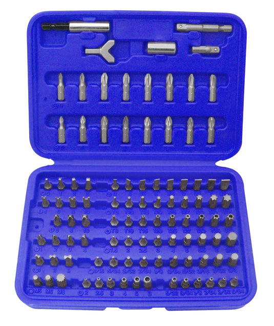 Astro Pneumatic 9448 100-piece Torx Screwdriver And Multi Bit Assortment Kit