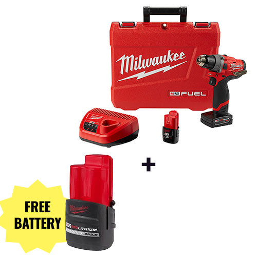 Load image into Gallery viewer, Milwaukee 2503-22 M12 FUEL 1/2&quot; Drill Driver Kit
