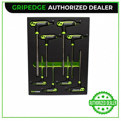 GripEdge PHM8S – 8-Piece Metric RPT Hex T-Handle Driver Set