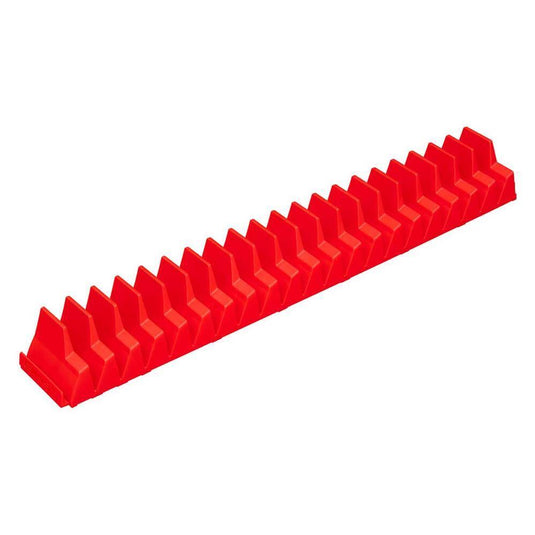 Ernst Manufacturing 5402 Modular Wrench Rack Organizer, 20 Tool, Red