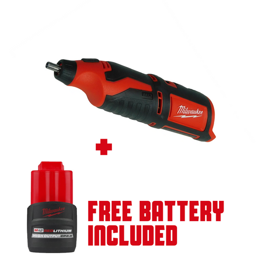 Milwaukee 2460 20 M12 Cordless Rotary Tool Battery CBM Tools